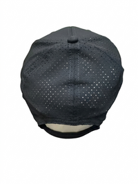 EMBROIDERED 743 CAP (WHITE LOGO ORANGE TRIM)