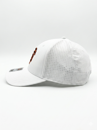 EMBROIDERED 743 RUNNING (BLACK LOGO ORANGE TRIM)