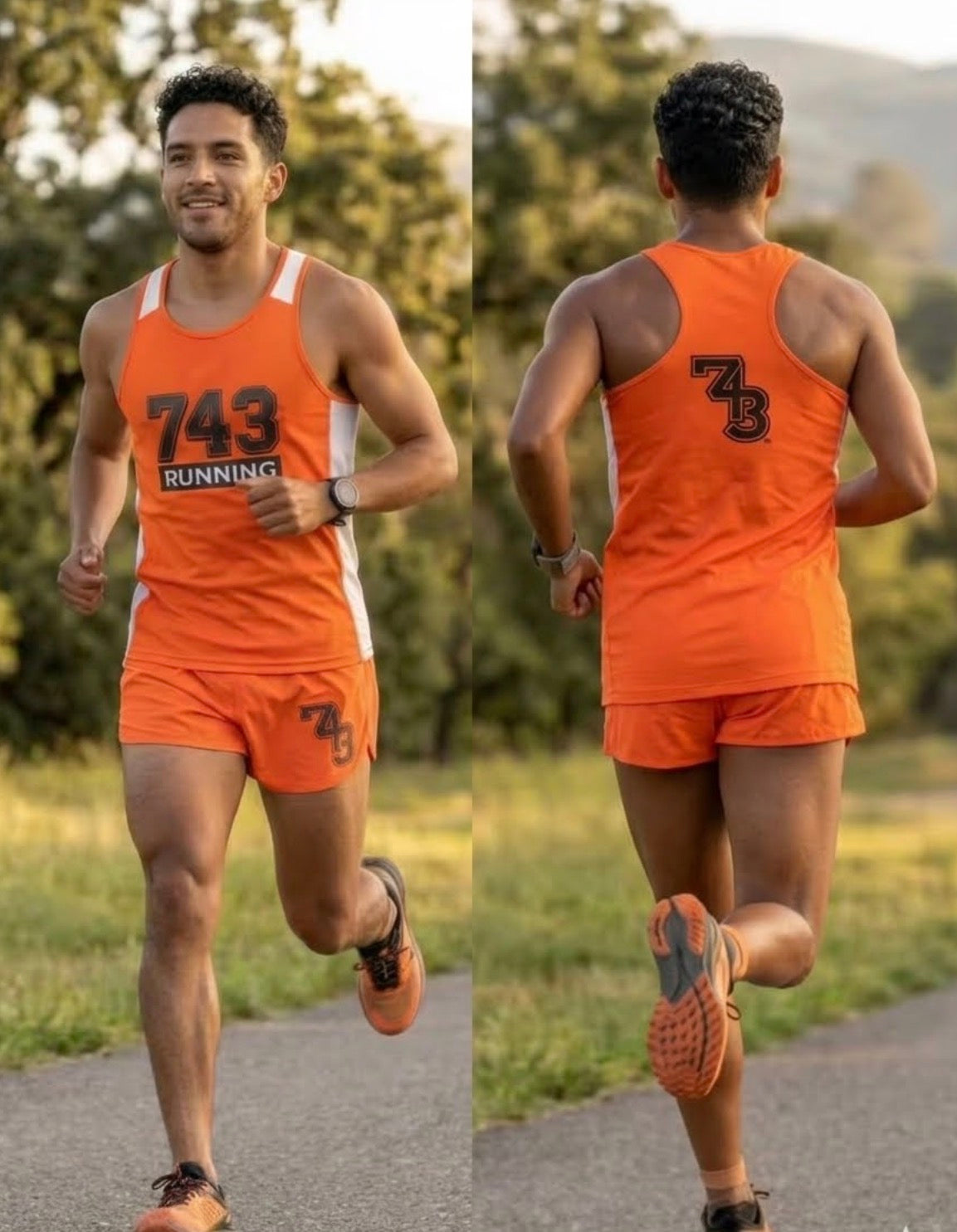 743 Logo Singlet